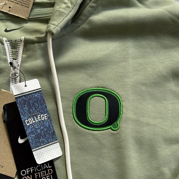 Nike Oregon Ducks Sideline Player Issue Full-Zip Hoodie - Picture 3 of 8